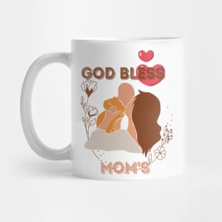 God Bless Mom's Mug